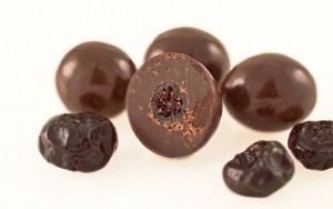 Dark Chocolate covered Cranberries