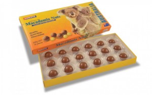 Jardine Macadamia Nuts. Quality Australian Chocolates - 200g box, 18 pieces