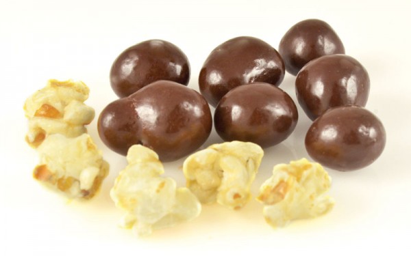 Caramel Popcorn in Dark Chocolate