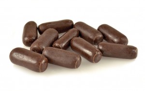 Dark Chocolate Liquorish Bullets
