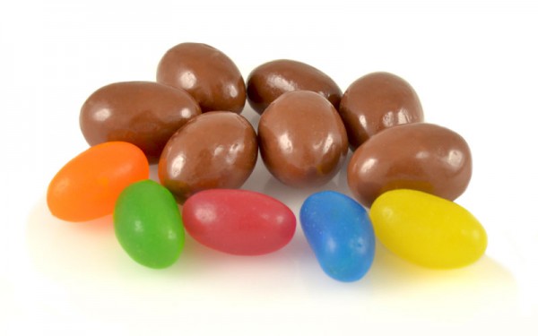 Milk Chocolate Jelly Beans - Chocolate Grove